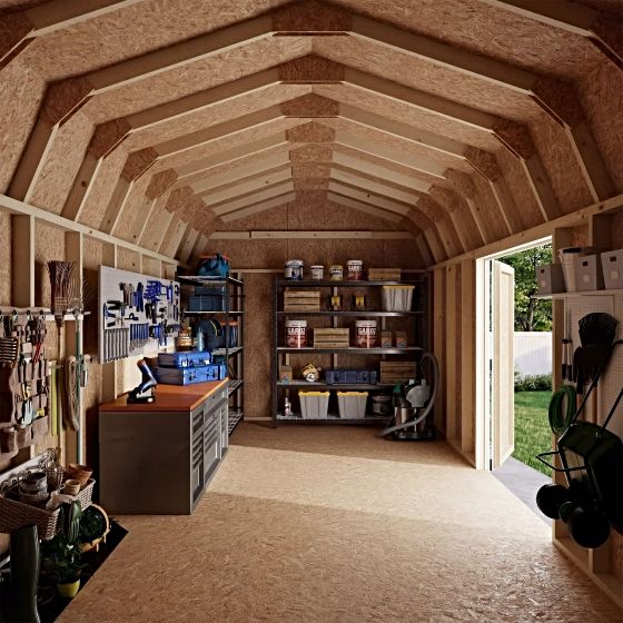Spacious Interior Designed for Easy Storage & Organization
