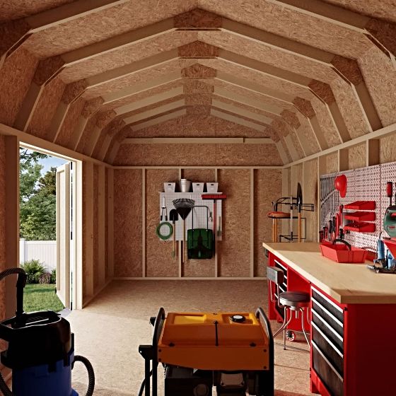 Spacious Interior Designed for Easy Storage & Organization