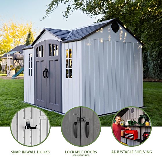 Attractive, well-designed shed - your all-in-one storage solution