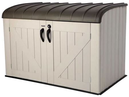 Lifetime 6x3 Horizontal Plastic Storage Shed Kit Lifetime 6x3 Horizontal Plastic Storage Shed Kit