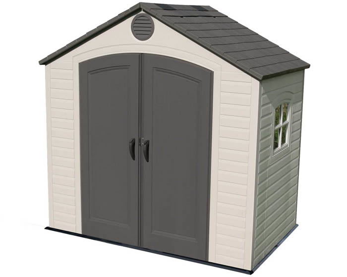 Lifetime 8x5 Storage Shed Kit w/ Floor & Window