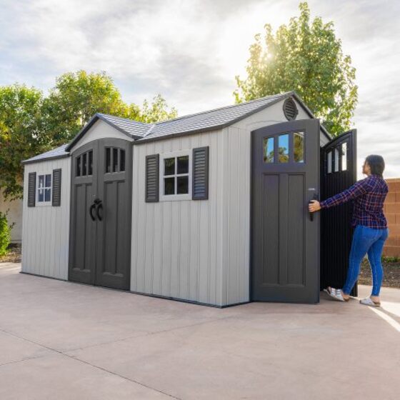 Durable dual-wall construction delivers a stylish, long-lasting storage solution for all your outdoor essentials.