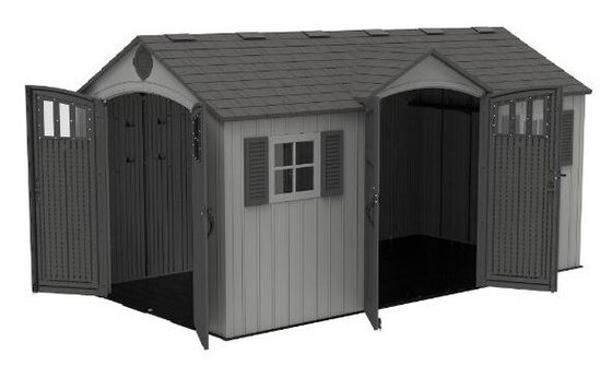 Lifetime 15x8 Dual Entry for easy access