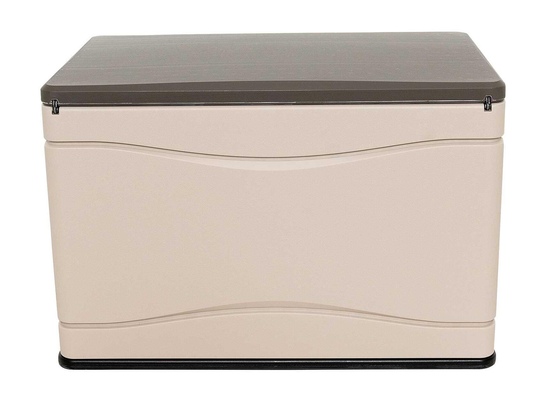 Lifetime Sheds 80 gallon deck storage box front view