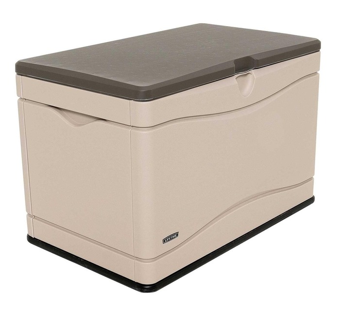 Lifetime Sheds 80 Gallon Desert & Brown Deck Box
