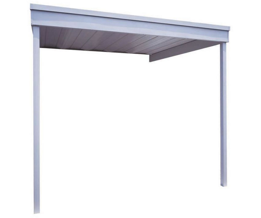 Arrow 10x10 Attached Metal Patio Cover / Carport Kit (PC1010)