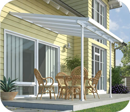 Palram 10x10 Feria Patio Cover Kit - White (HG9310)