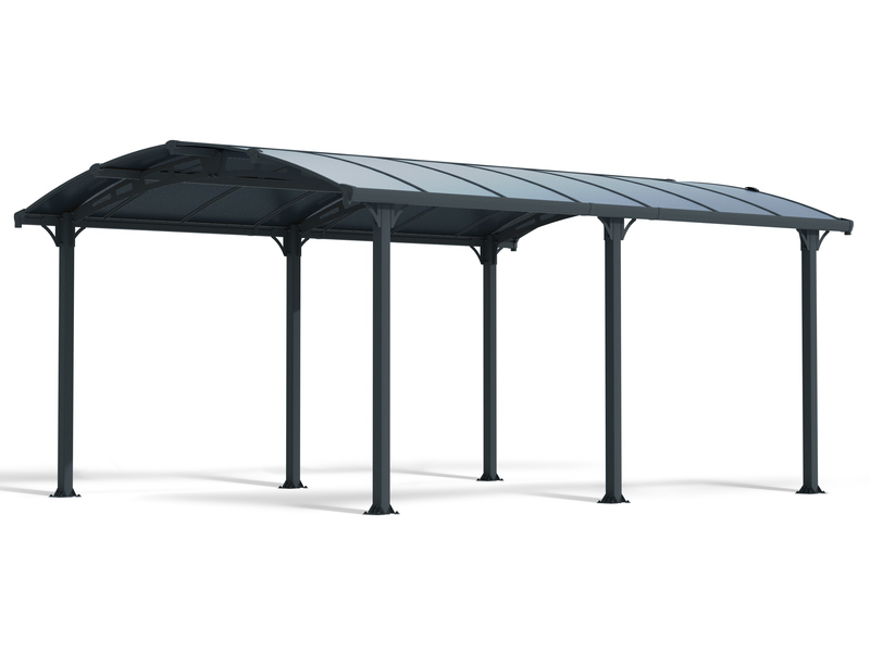 Palram - Canopia 5000 Tucson 12x16 Gazebo Kit - Gray