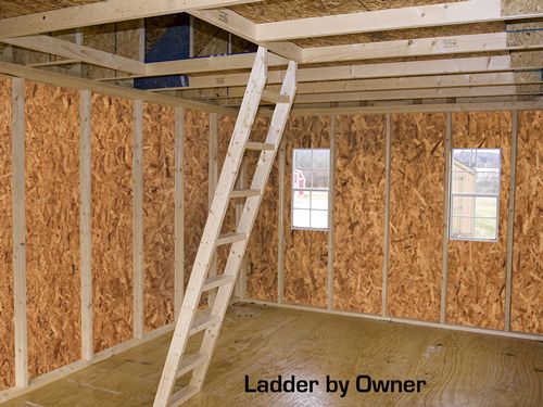 View the Planner's Paradise Shed's spacious interior!