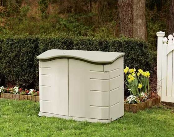 Rubbermaid 4x2 Horizontal Storage Shed Kit!