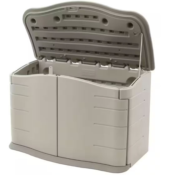 Rubbermaid 4x2 Horizontal Storage Shed Kit!