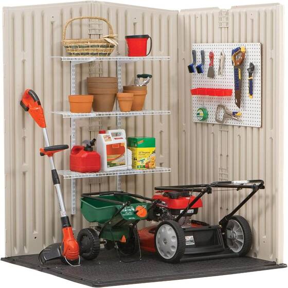 Rubbermaid 5x4 Vertical Storage Shed Kit