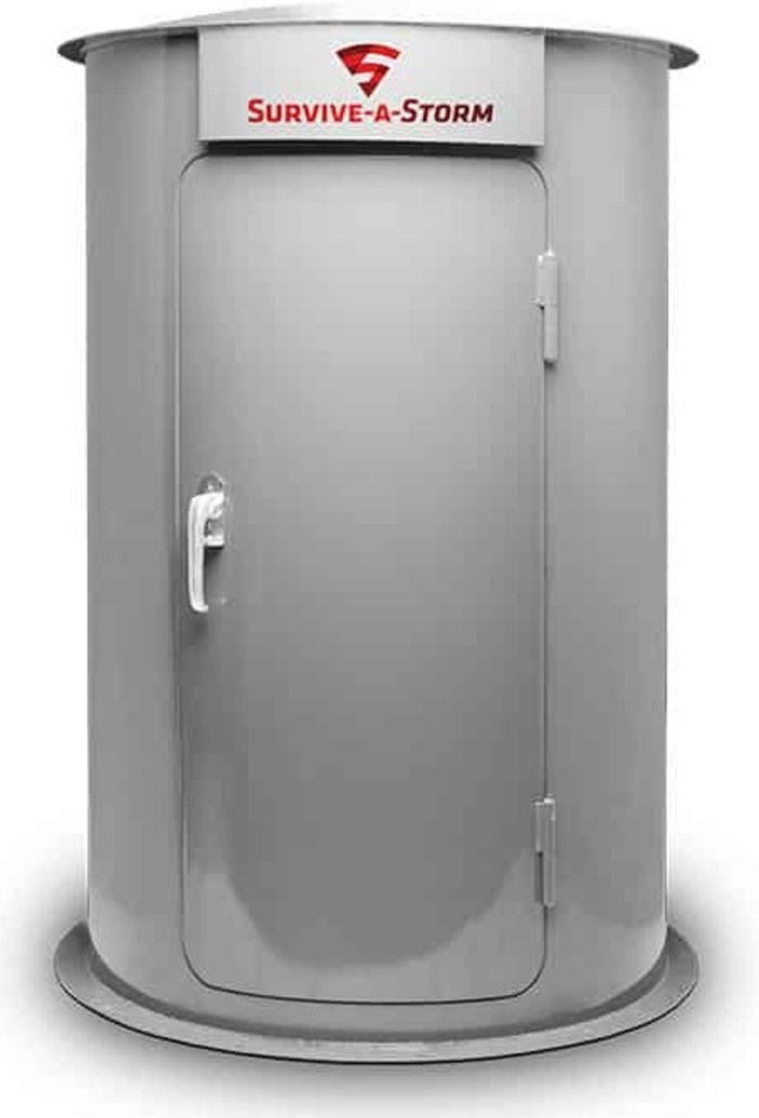 Survive-A-Storm TwisterPod 4 Person Tornado Steel Shelter Kit