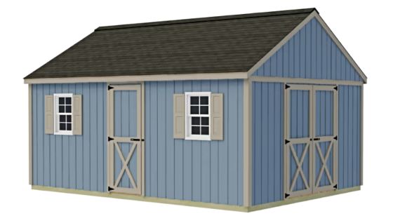 Design your ideal space with the Shedquarters 12x20 Shed Kit - FREE Shipping & Nationwide Delivery Included!