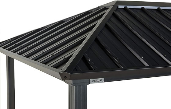 Rust Resistant Galvanized Steel Roof and Aluminum Frame