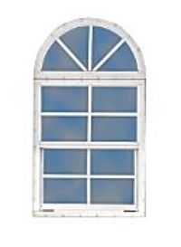Add Optional Sunburst Gable Window - Enhance your shed's look and light with the Sunburst Gable Window - Single Hung / Single Pane / Non-Insulated for simple style and function!