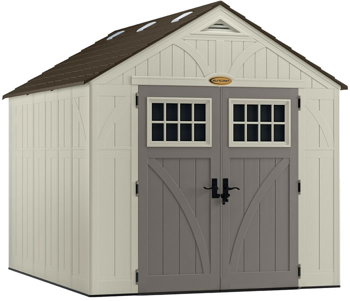 Suncast 8x10 Tremont Resin Shed Kit w/ Floor (BMS8100)