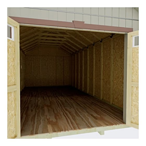 Look at all the headroom in this storage building!