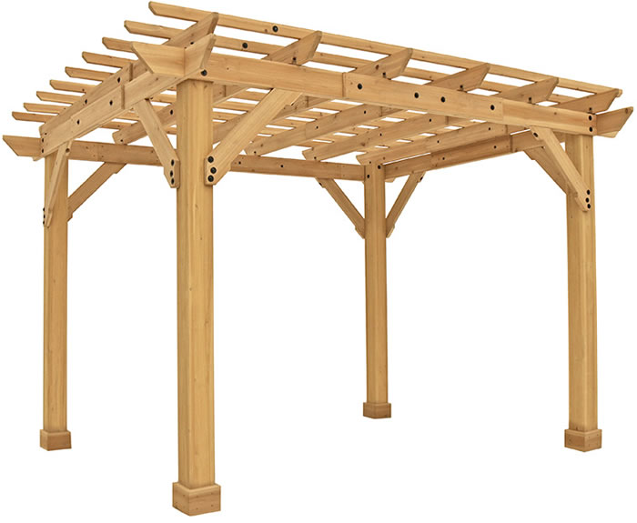 10 x 12 Meridian Pergola - Yardistry