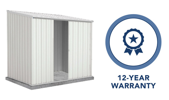 Backed with 12 year limited warranty.