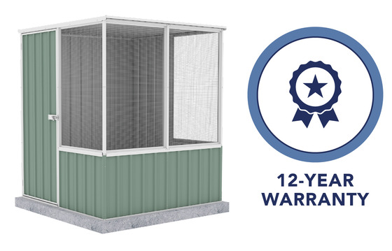 Backed by 12-year limited warranty.
