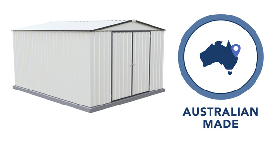 Absco shed is proudly made in Australia.