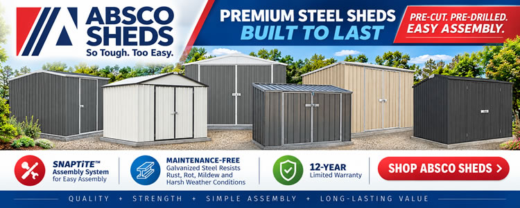 Absco Storage Sheds