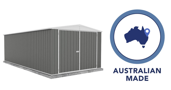 Absco shed is proudly made in Australia.