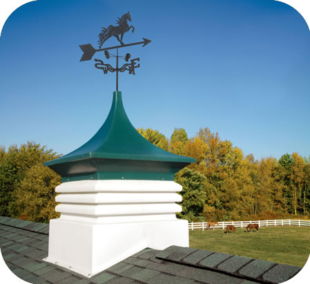 AG-CO Extra Large Barn Cupola w/ Weathervane
