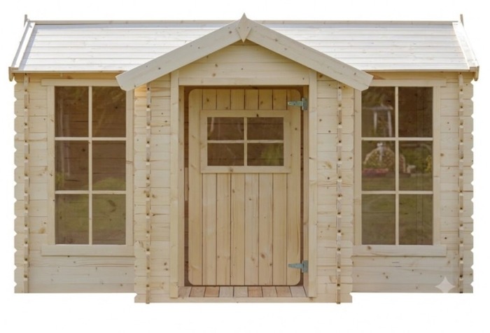 Allwood Isla 6x4 Outdoor Wooden Playhouse Kit