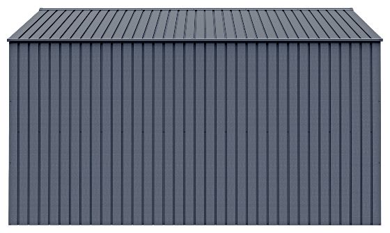 Arrow 14x12 Elite Galvanize Steel Storage Shed in attractive Anthracite Finish