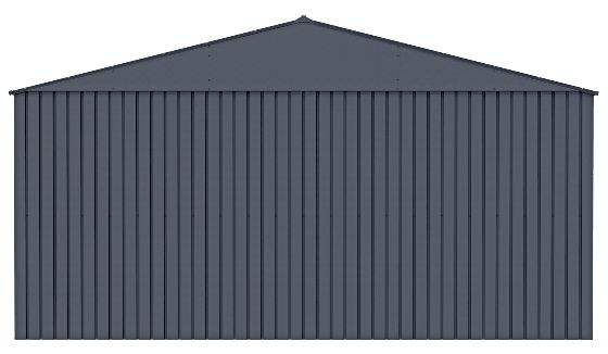 Arrow 14x16 Elite Galvanize Steel Storage Shed in attractive Anthracite Finish
