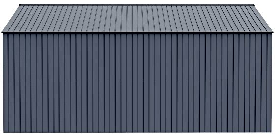 Arrow 14x16 Elite Galvanize Steel Storage Shed in attractive Anthracite Finish