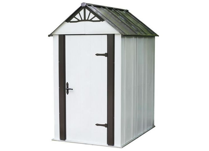 Arrow 4x6 Designer Metro Steel Shed Kit w/ Flooring (DSM46)