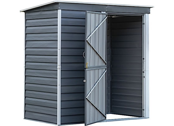 Arrow 6x4 Metal Shed In A Box - Floor Not Included