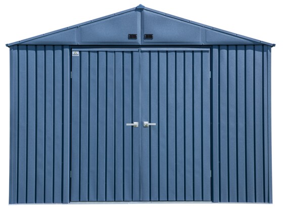 Arrow 10x8 Elite Galvanize Steel Storage Shed - Blue Gray