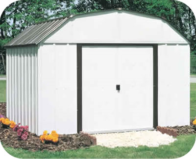 Concord 10'W x 8'D Arrow Outdoor Metal Storage Shed Kit (model CO108)