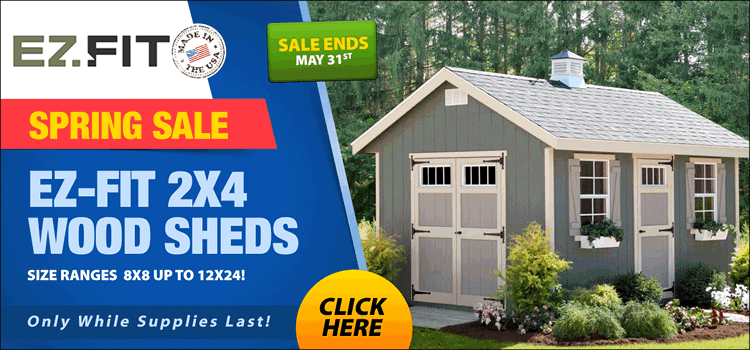 EZ-Fit Wood Sheds