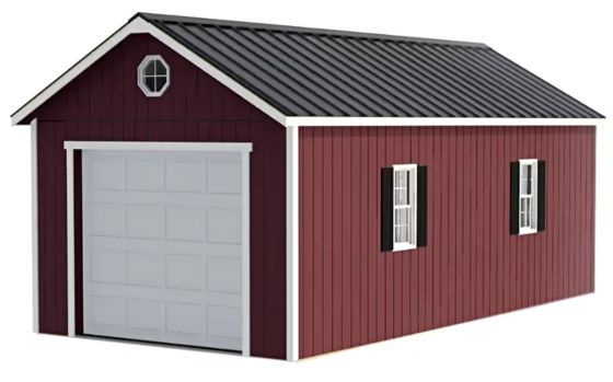The Best Barns Tailored Titan 12x20 Standard Garage Kit delivers durable, customizable storage crafted from premium materials with a user-friendly DIY design. Enjoy free shipping and fast nationwide delivery!