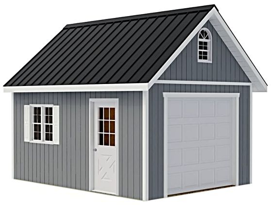 The Best Barns Tailored Titan 12x24 Tall Garage Kit delivers durable, customizable storage crafted from premium materials, designed for simple DIY assembly. Enjoy free shipping and fast nationwide delivery!