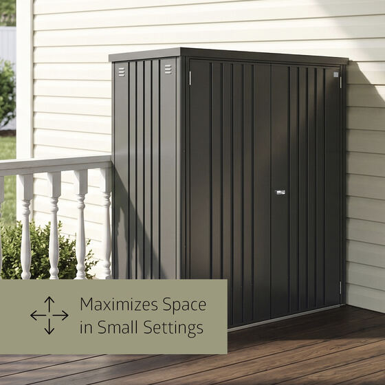 Perfect for maximizing storage in small spaces.