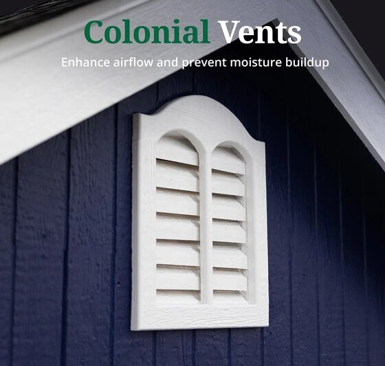 Little Cottage Colonial Williamsburg ventilation