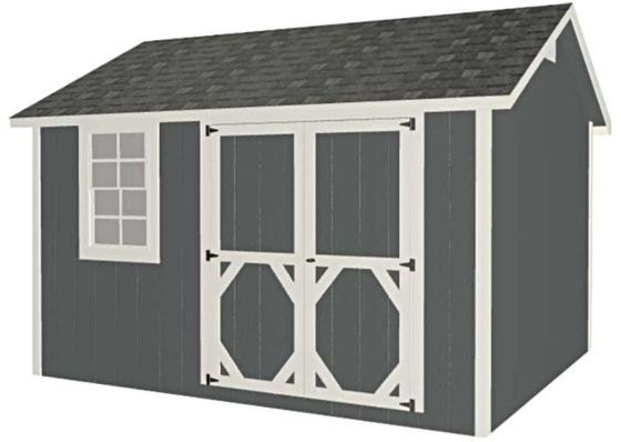 The EZFIT Craftsman Shed Kit offers durable, budget-friendly storage with a simple, no-frills design.