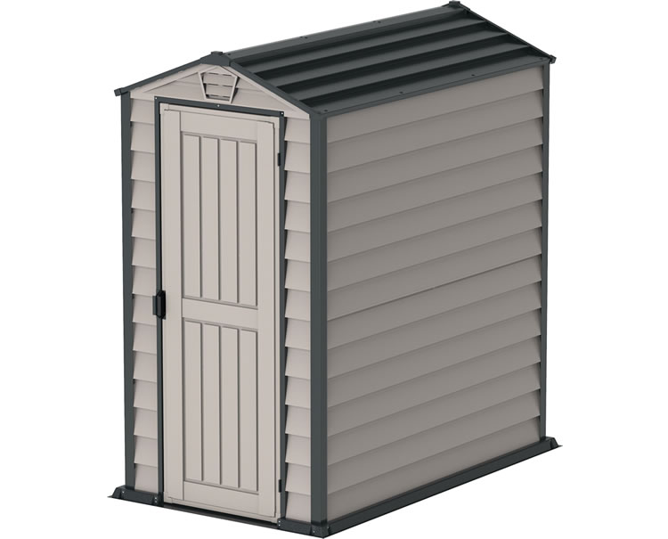 DuraMax 4x6 Evermore Premier Vinyl Shed w/ Floor