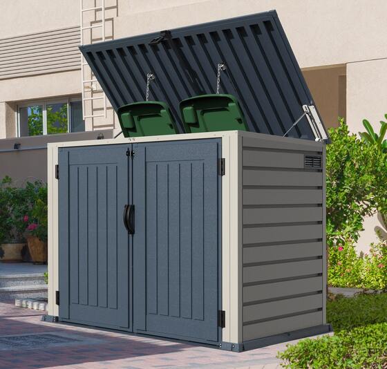 Duramax 6x3 MultiStore Recycle Bin / Bike Storage Shed Kit 
