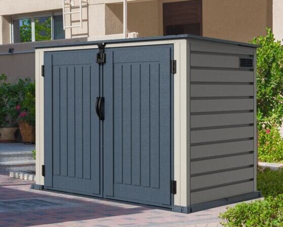Duramax 6x3 MultiStore Recycle Bin / Bike Storage Shed Kit 