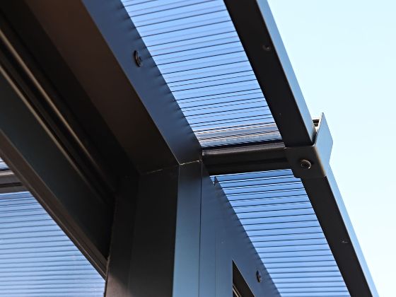 Well-Built, Elegantly Designed Roof Overhang