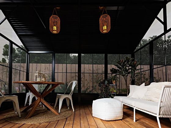The Myrdal Solarium offers a bright, airy space-perfect for relaxing, light entertaining, and adding cozy furnishings or decor.