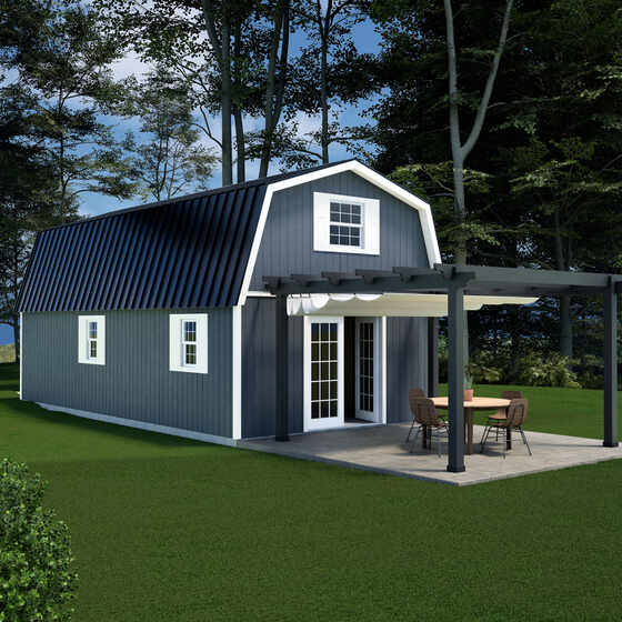 Handcrafted Homestead XL Barn Shed Kit