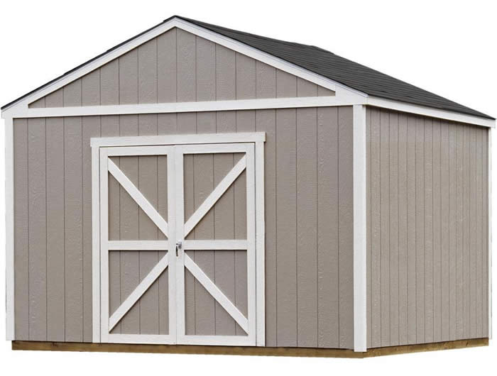 Handy Home Columbia 12x12 Wood Storage Shed Kit (18215-0)